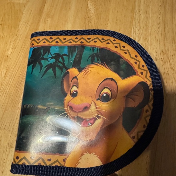 New Vintage Lion King Simba Cd holder storage case - Picture 3 of 7